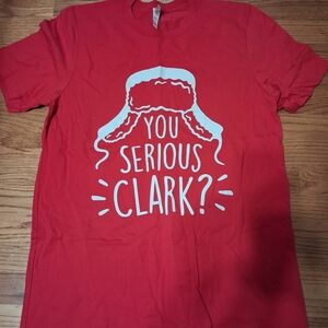 Red Christmas Graphic Tee - Short Sleeve